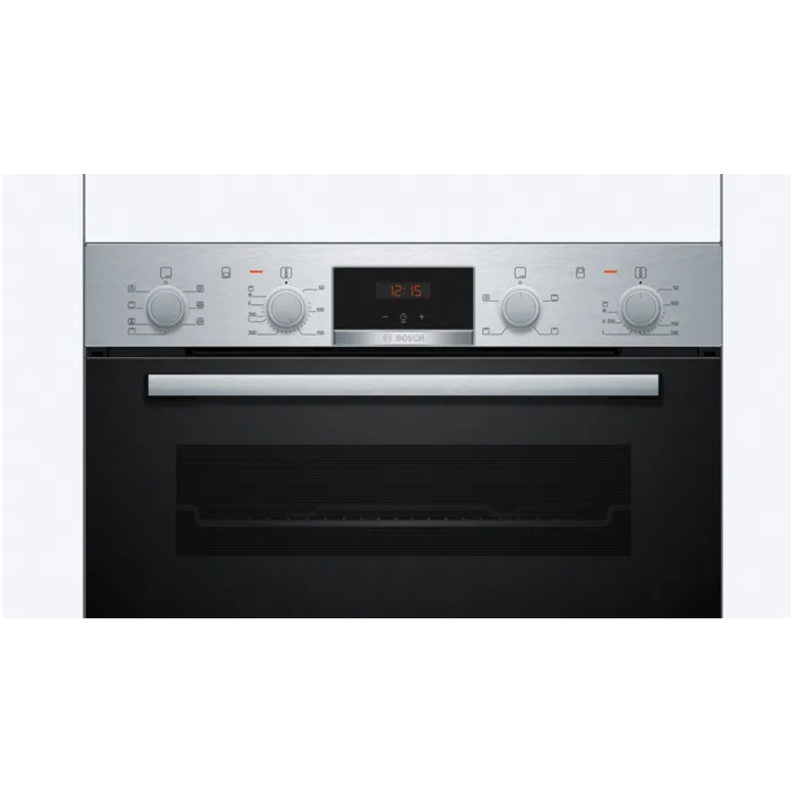 BOSCH Series 4 Electric Double Oven – Silver | MBA533BS3B