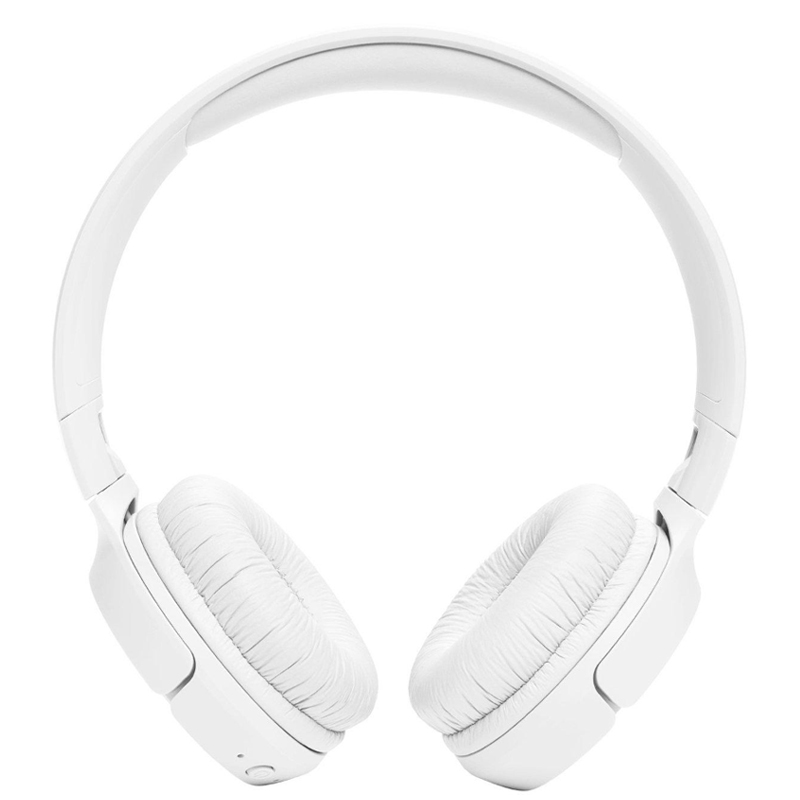JBL Tune 520BT On-Ear Wireless Bluetooth Headphone - White | JBLT520BTWHTEU