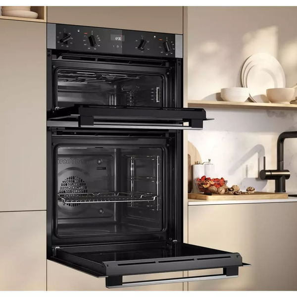 NEFF N50 Electric Built-in Double Oven – Stainless Steel | U1ACE2AN3B