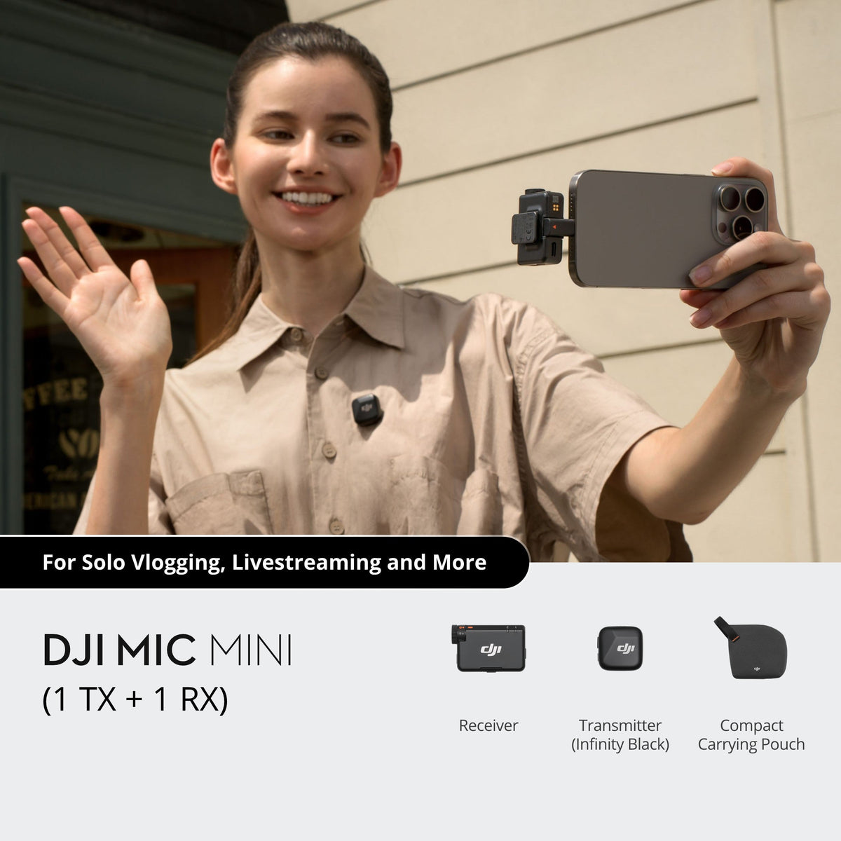 DJI Mic Mini 2 (1 TX + 1 RX) | CP.RN.00000530.01