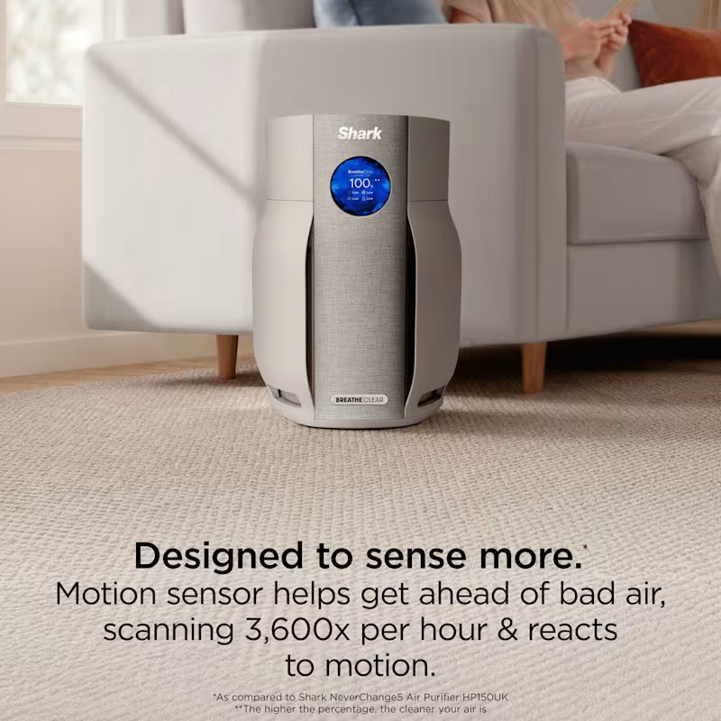 Shark BreatheClear with NeverChange6 Air Purifier Dove product image