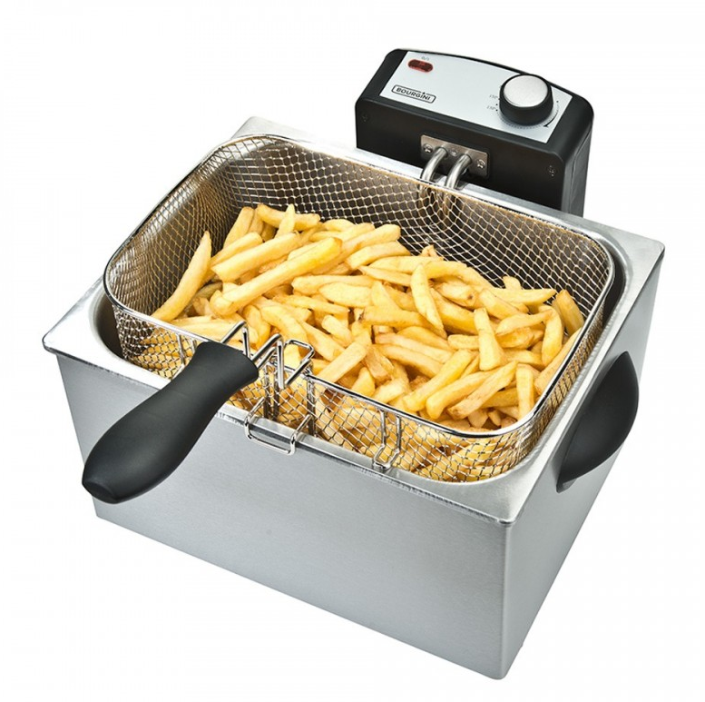 Bourgini 5Ltr Triple Deep Fryer S/S | 147186