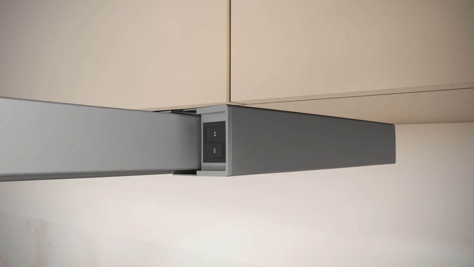 NEFF N 30 D46BR22N1B 60cm telescopic cooker hood in Silver Metallic