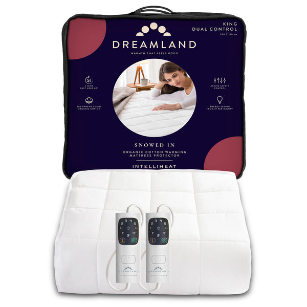 DREAMLAND KING SIZE DUAL CONTROL MATTRESS PROTECTOR | 16889