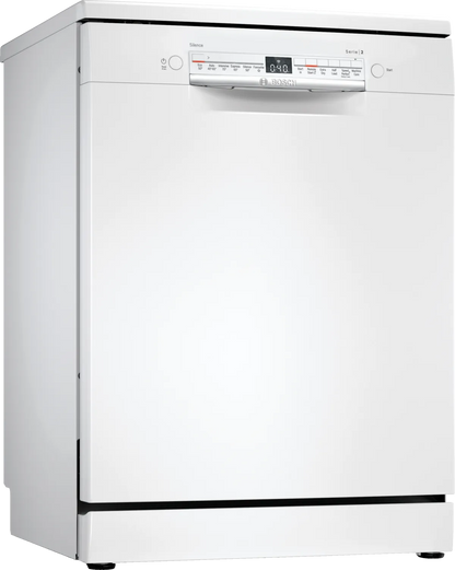 Bosch Serie 2 Free-Standing Dishwasher White | SMS2HVW66G