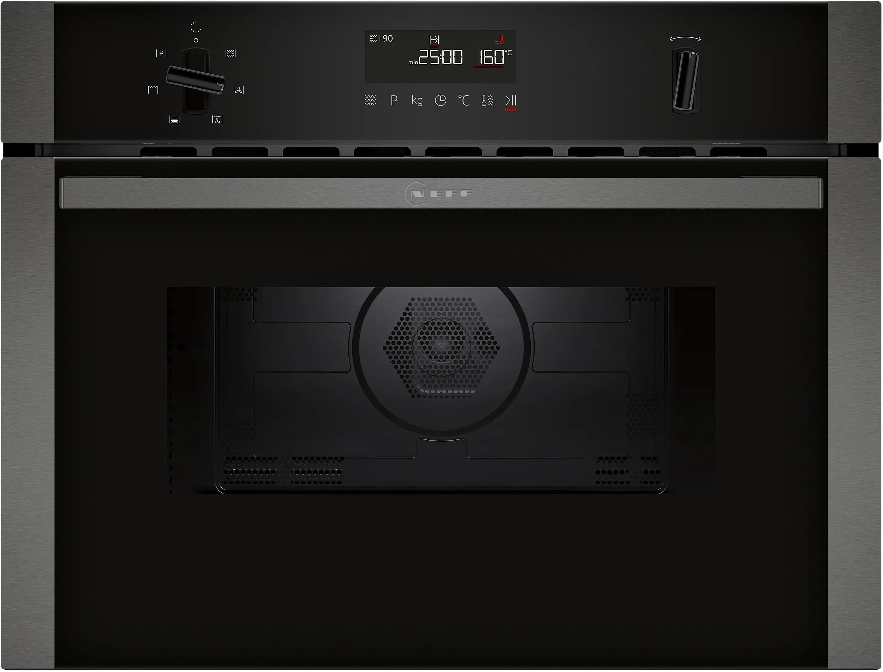 NEFF N50 Built-In Microwave with Hot Air - Graphite-Grey | C1AMG84G1B