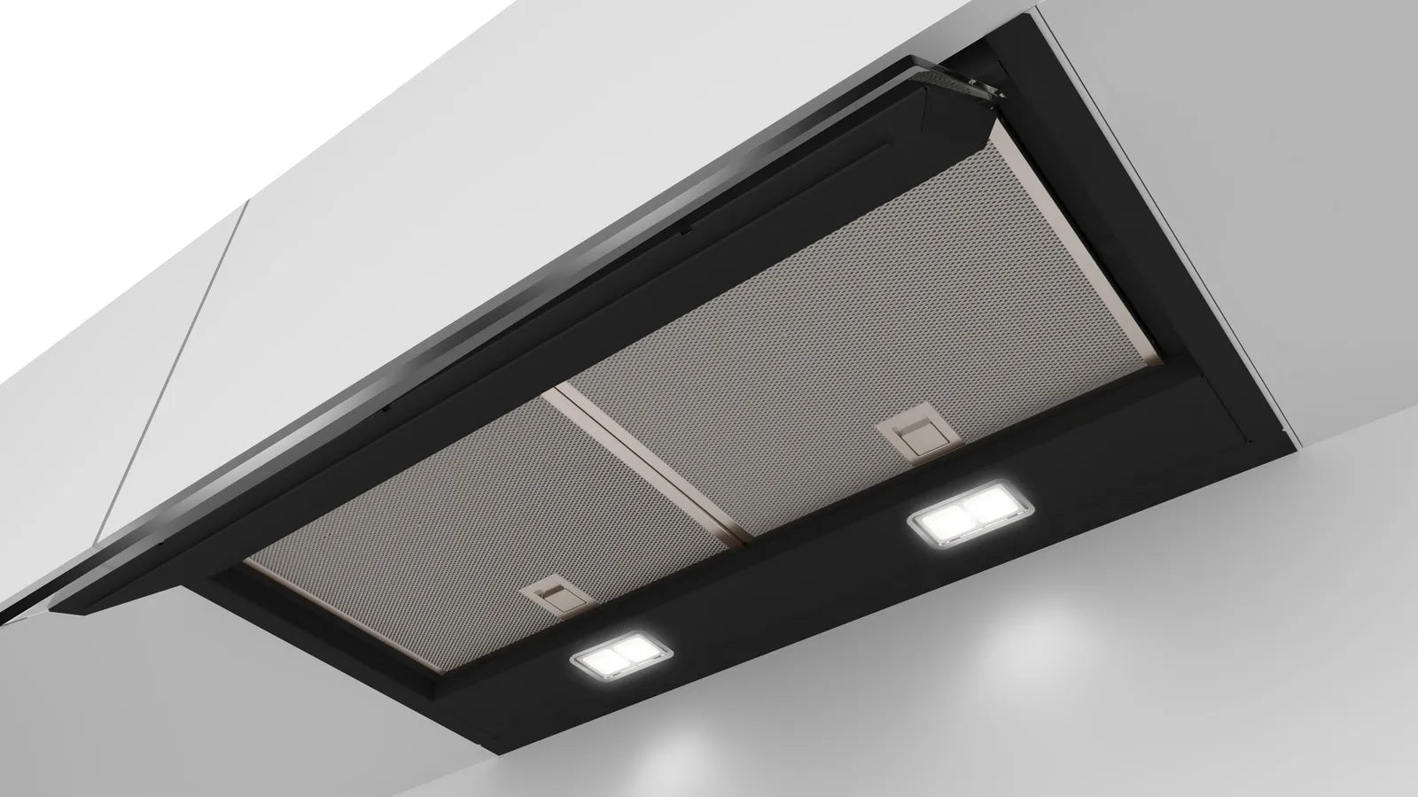 Bosch DBB67AM60B Series 6 60cm integrated design cooker hood in Black
