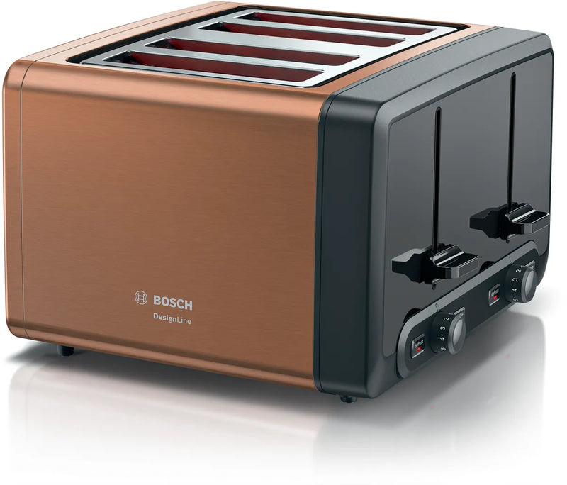 Bosch Toaster DesignLine Copper | TAT4P449GB