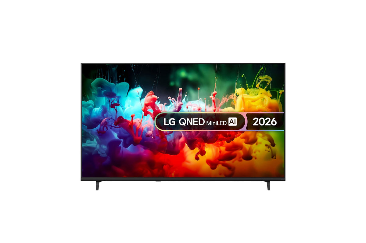 LG 65" QNED72 QNED AI Mini LED 4K Smart TV (2026) - front view