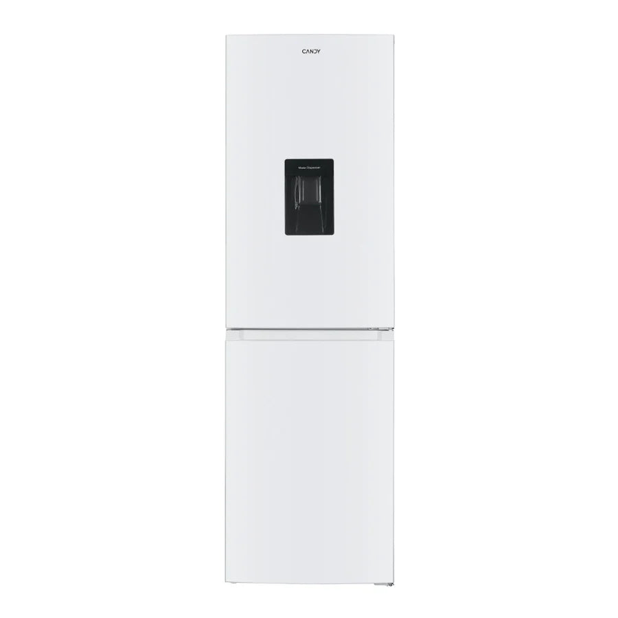 Candy 180cm 50/50 Fridge Freezer Total No Frost with Water Dispenser - White | CCH1T518EWWK-1