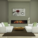 Dimplex Opti-V Electric Wall Mounted Fire  | PGF10