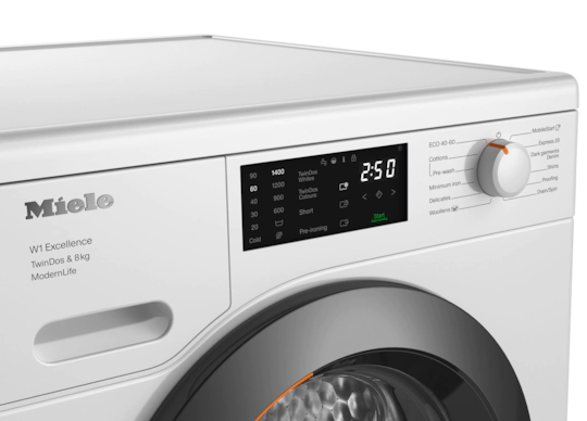 Miele 8KG 1400 Spin Washing Machine | WED665WCS GB LW TDOS | 11611990
