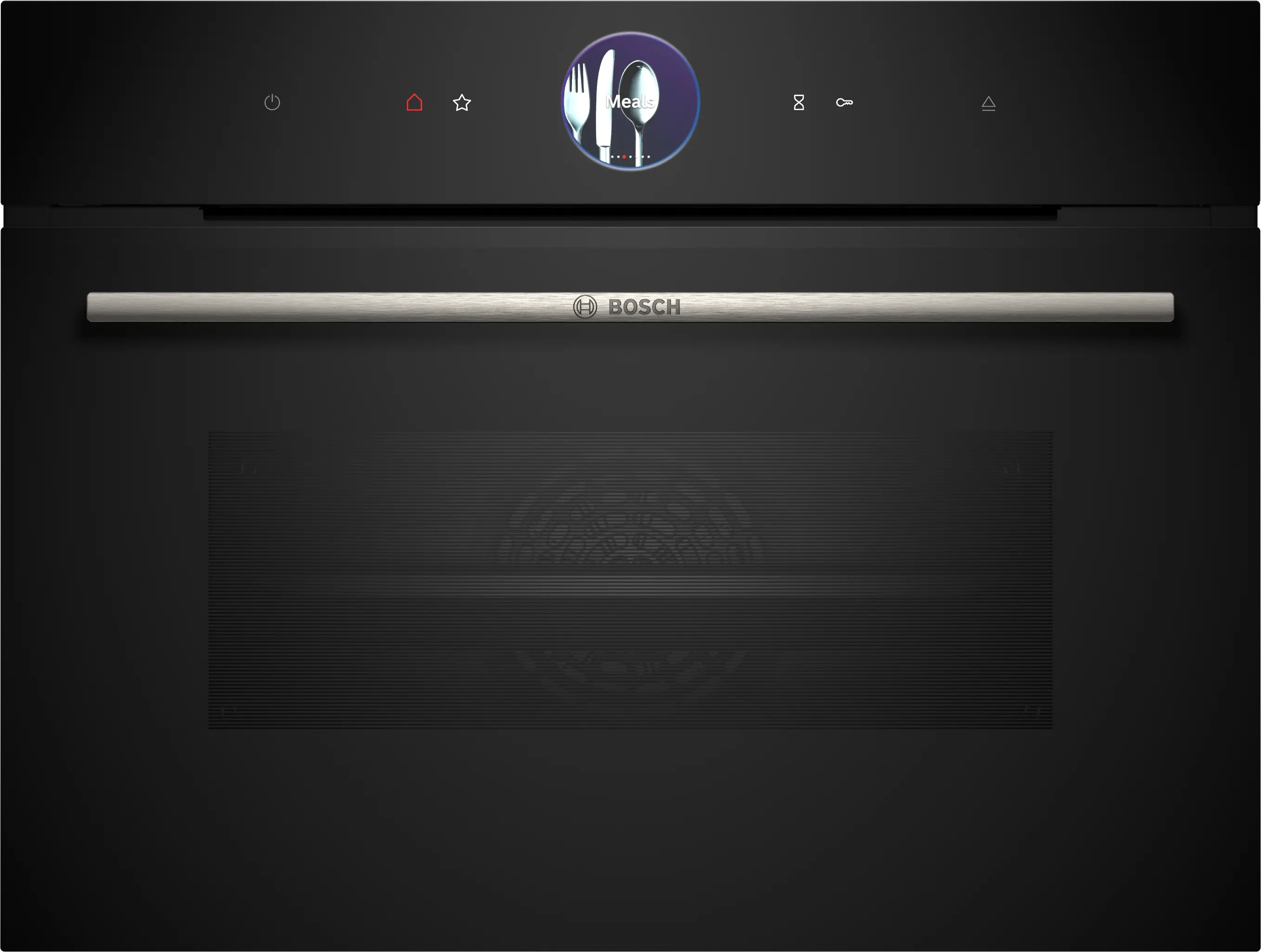 Bosch Series 8 compact combi-steam oven with air fry in Black
