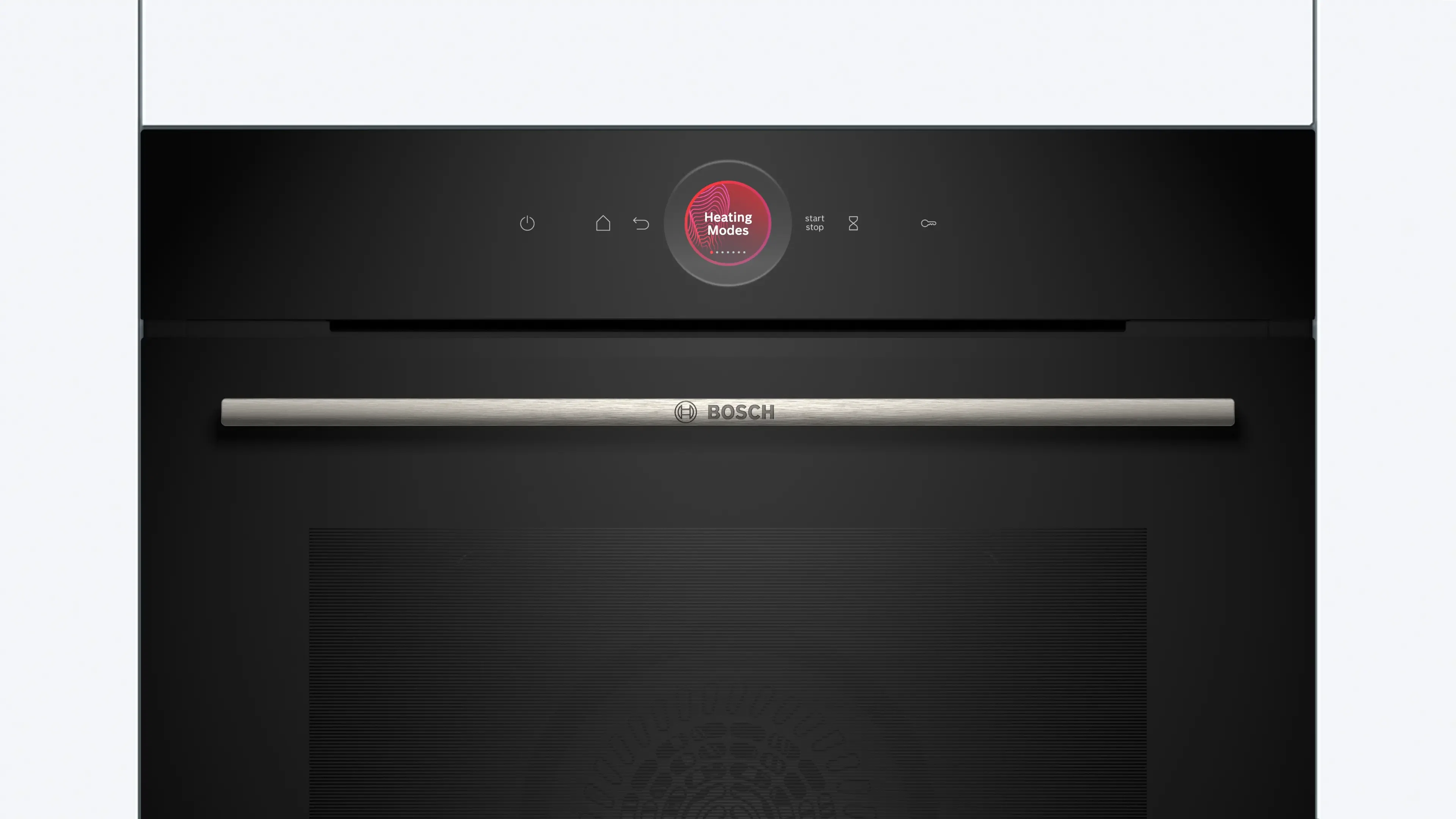 Bosch Series 8 built-in single oven with Air Fry and pyrolytic cleaning in Black