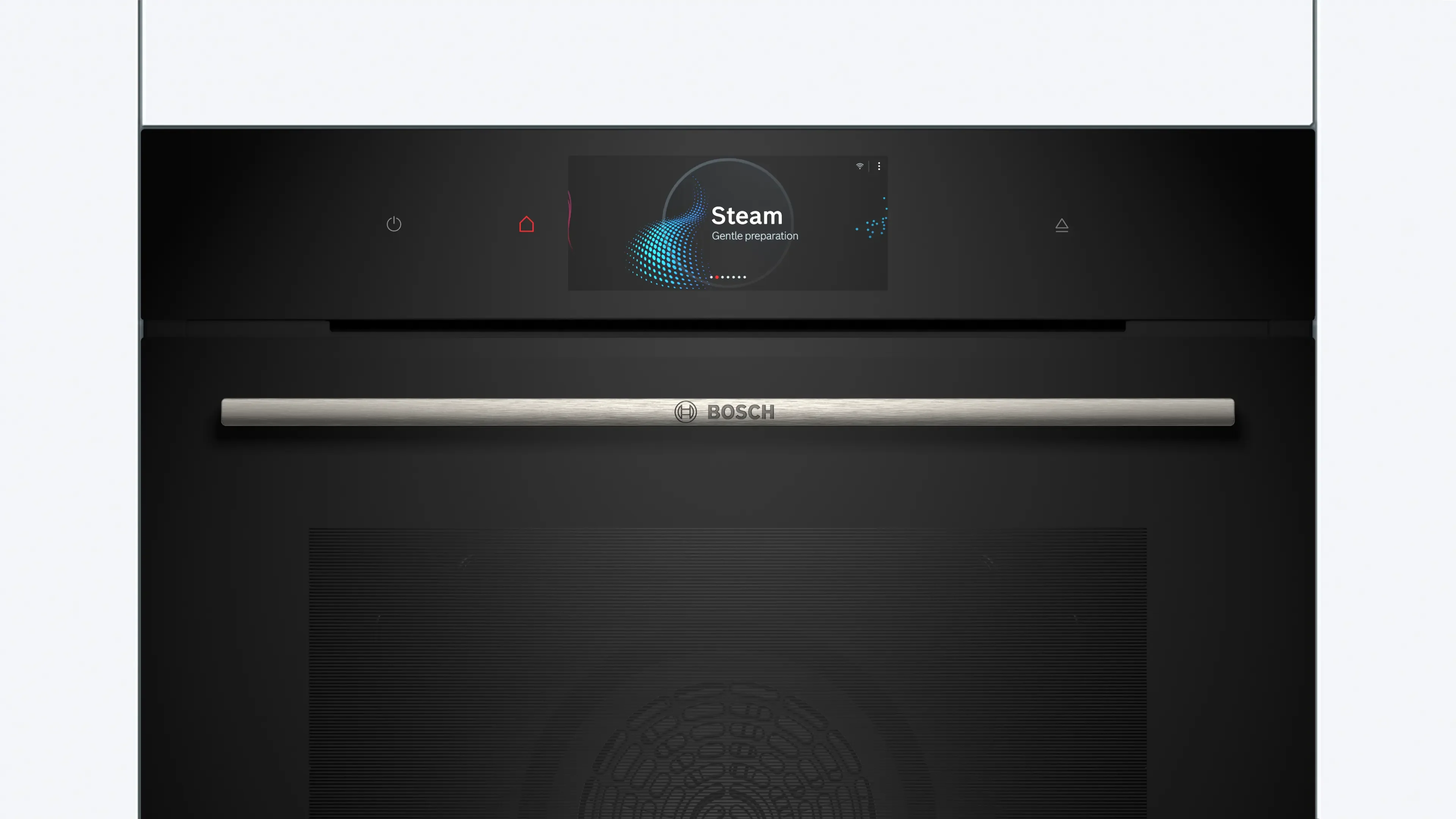 Bosch Series 8 built-in single oven with steam function in Black
