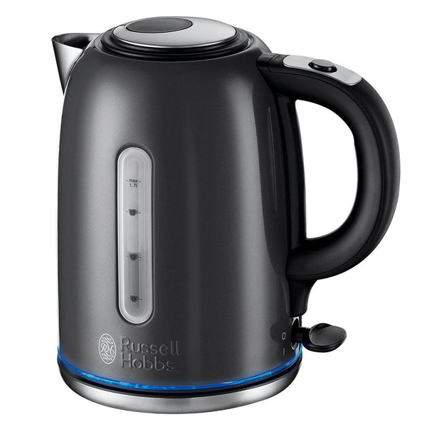 Russell Hobbs 1.7L Quiet Boil Kettle Grey | 20463