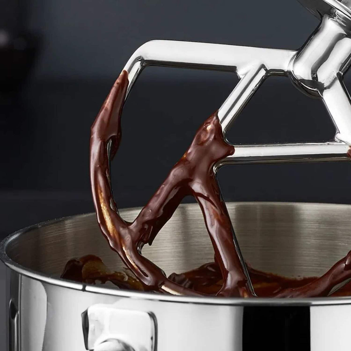 Kenwood kMix Special Edition 5L Stand Mixer 1000W - Rose Gold - K-beater in chocolate mix