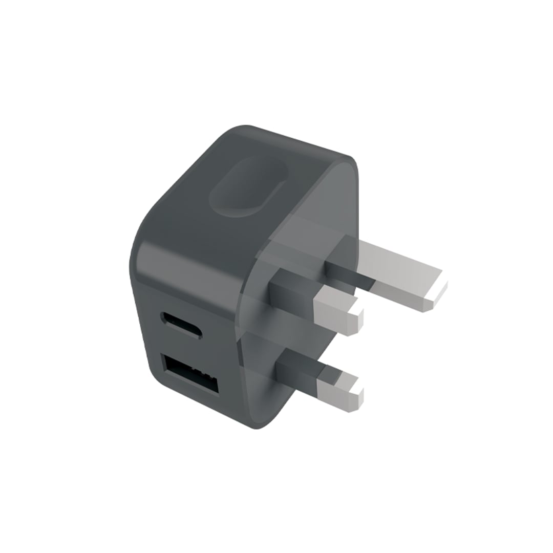 Veho 20W Dual Port USB Fast Charge Plug | VEH-20W-DUAL