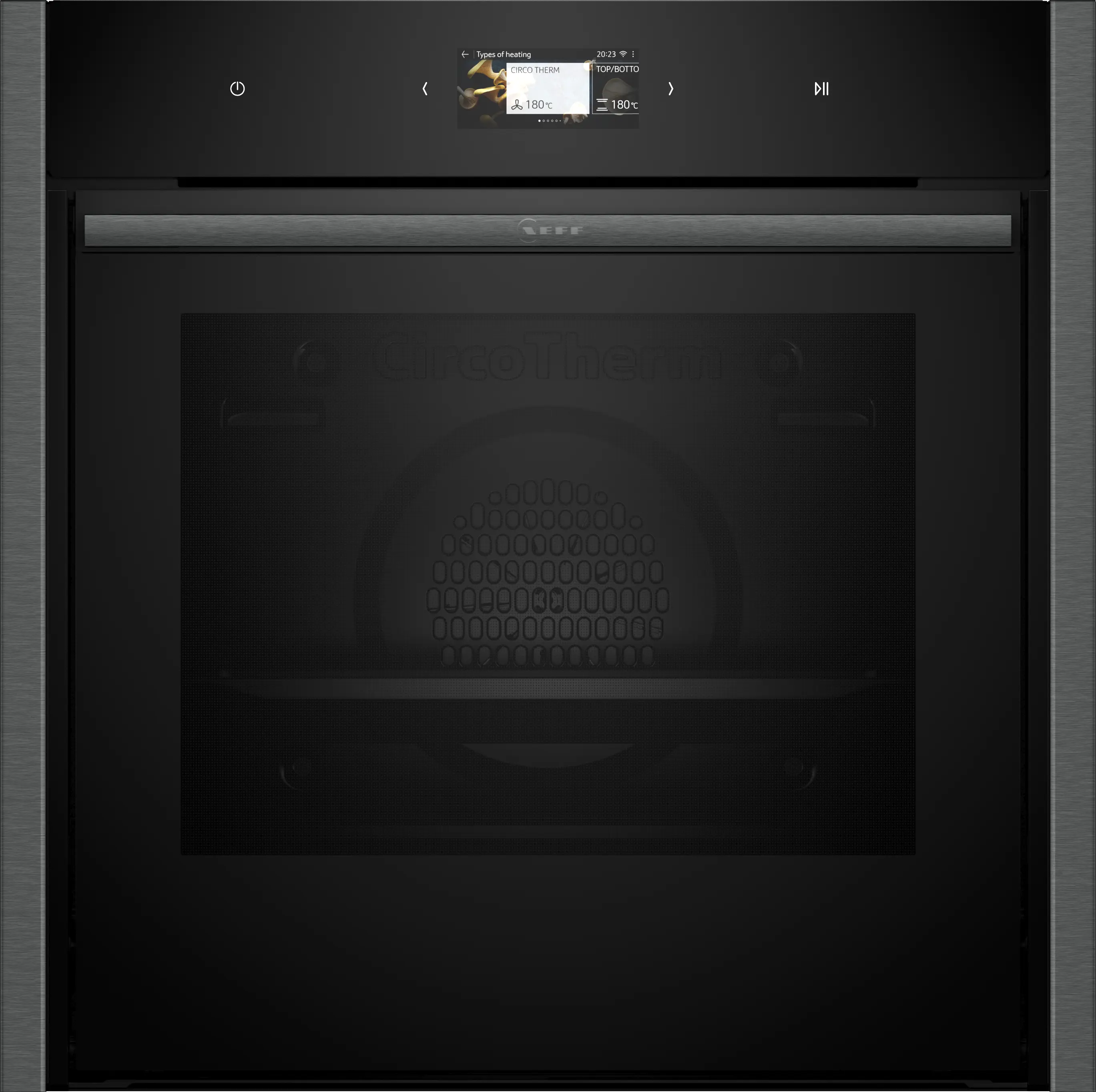 NEFF B64CS51G0B N90 Slide&Hide built-in single oven in Graphite-Grey