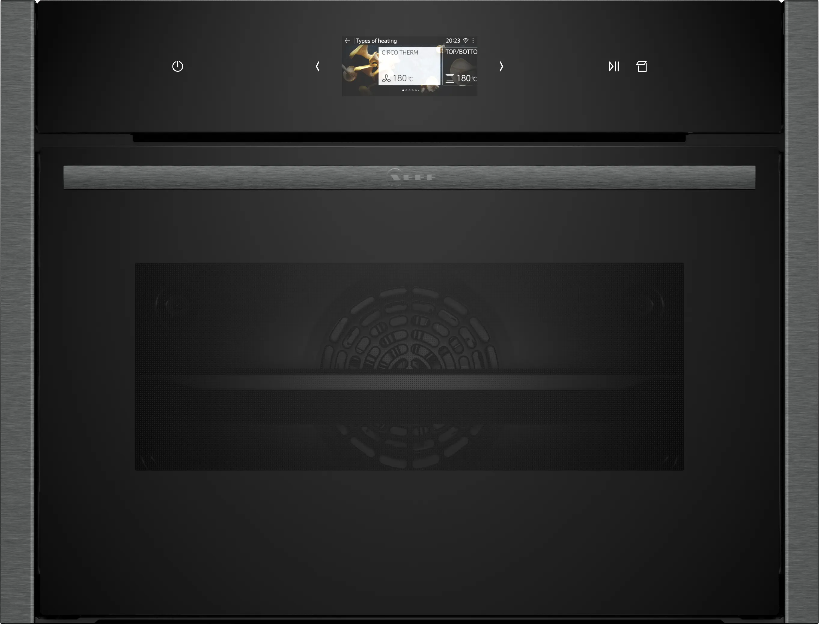 NEFF N90 compact combi-steam oven C24FS31G0B in Graphite-Grey