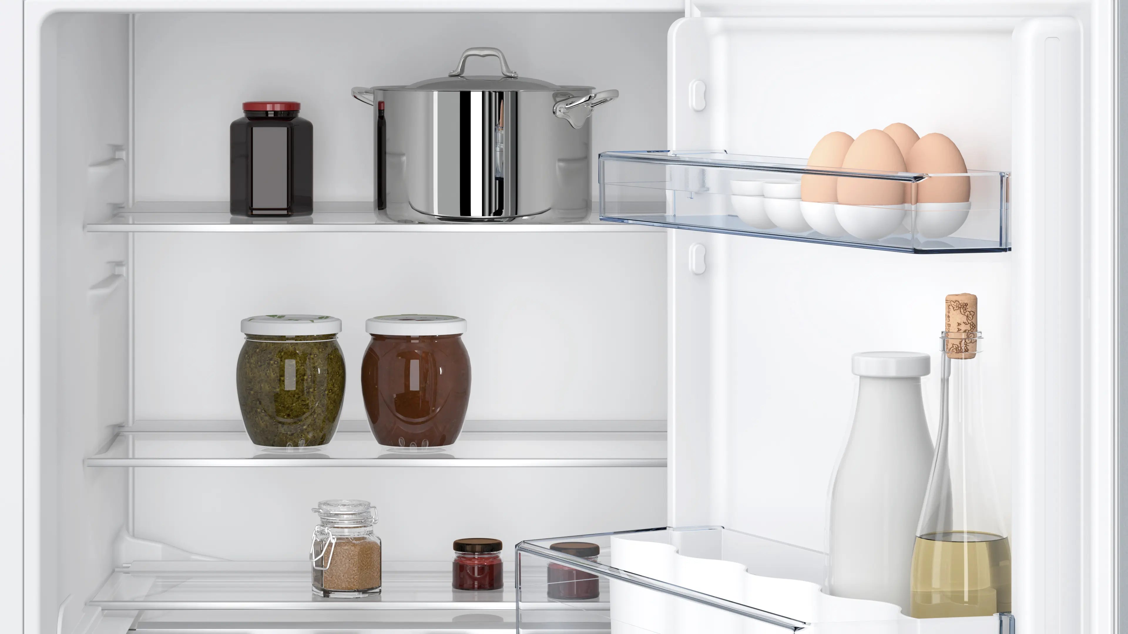 NEFF KU1212FE0G N50 built-under larder fridge