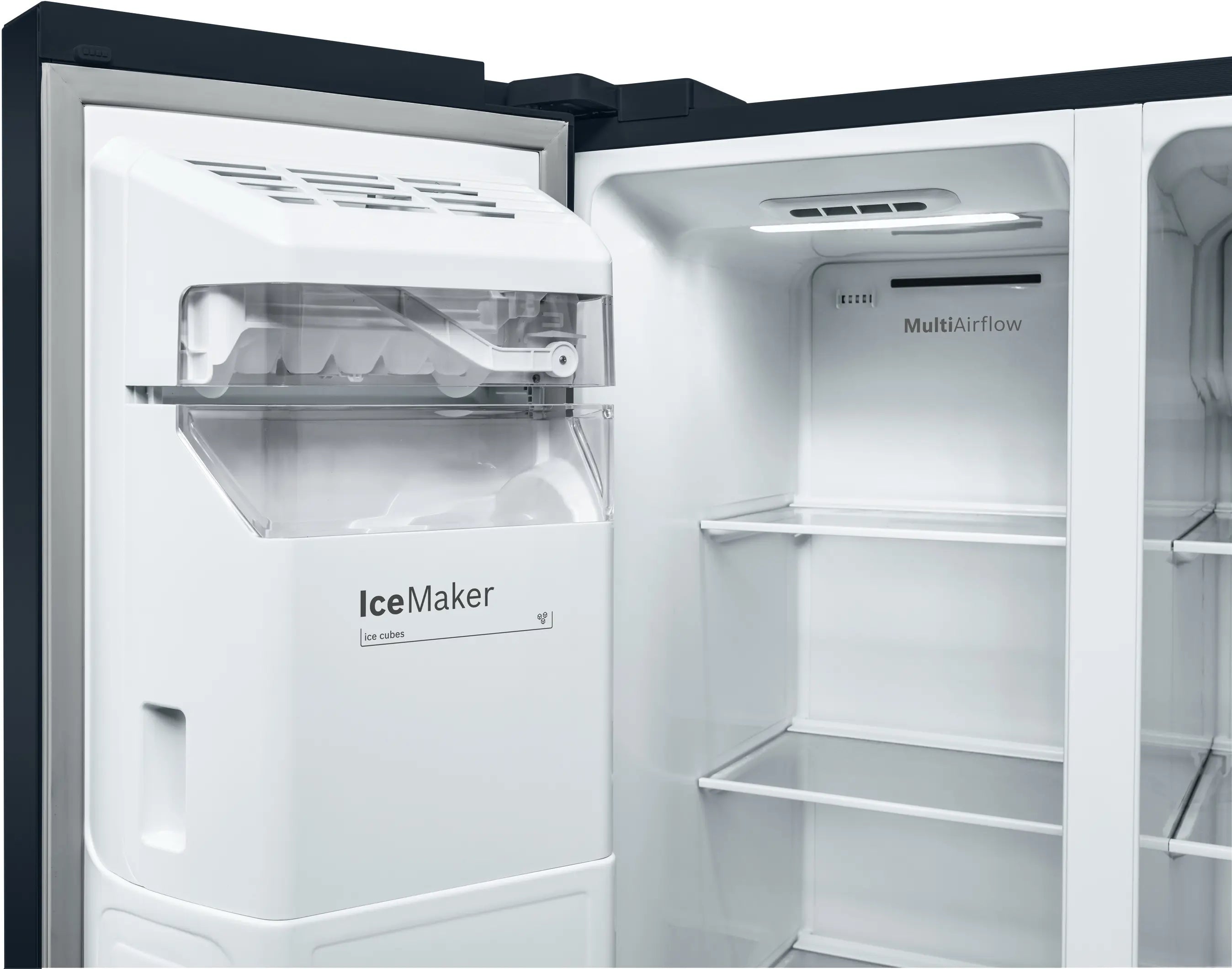 Bosch Series 6 KAD93ABEP American Side by Side Fridge Freezer in Black