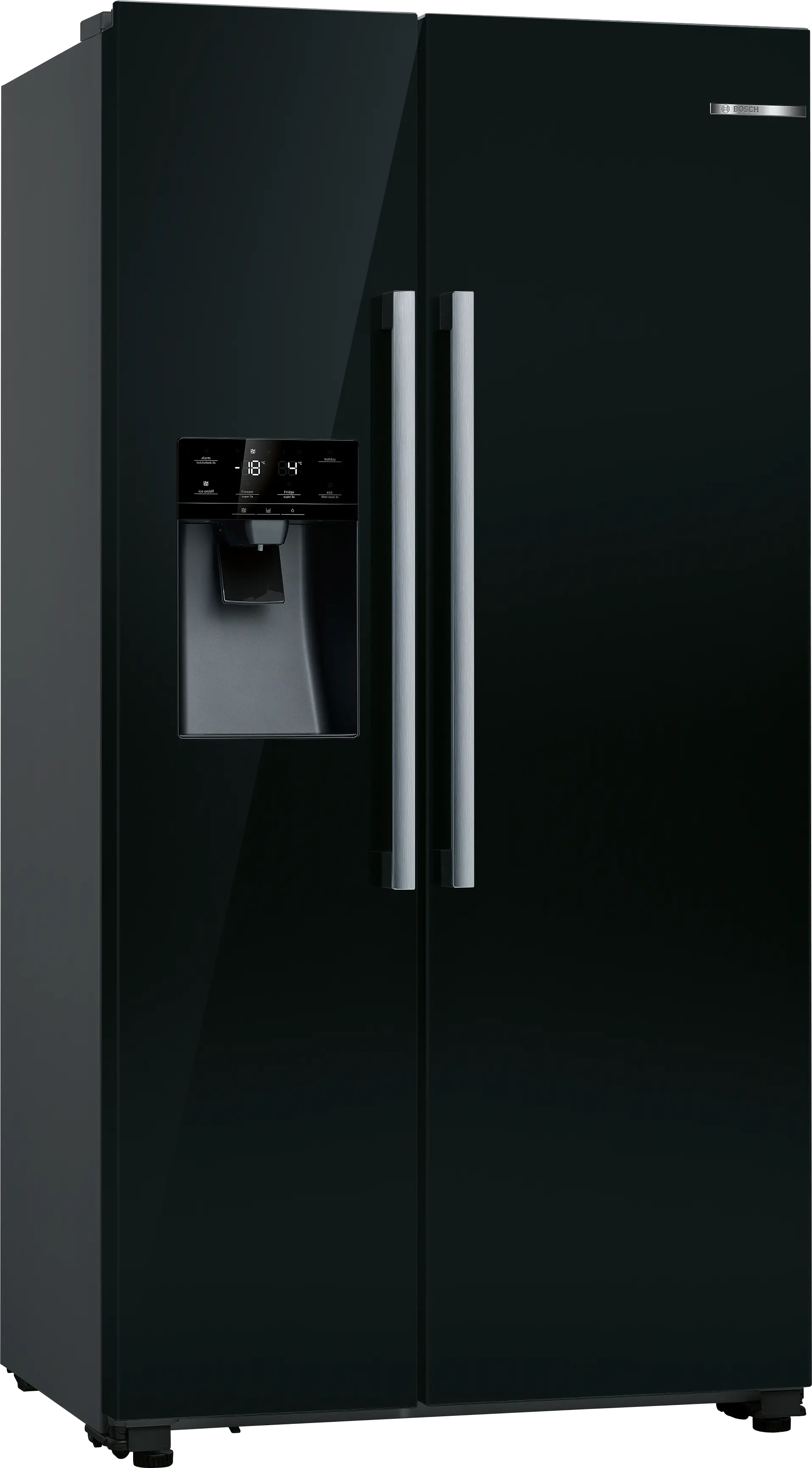 Bosch Series 6 KAD93ABEP American Side by Side Fridge Freezer in Black
