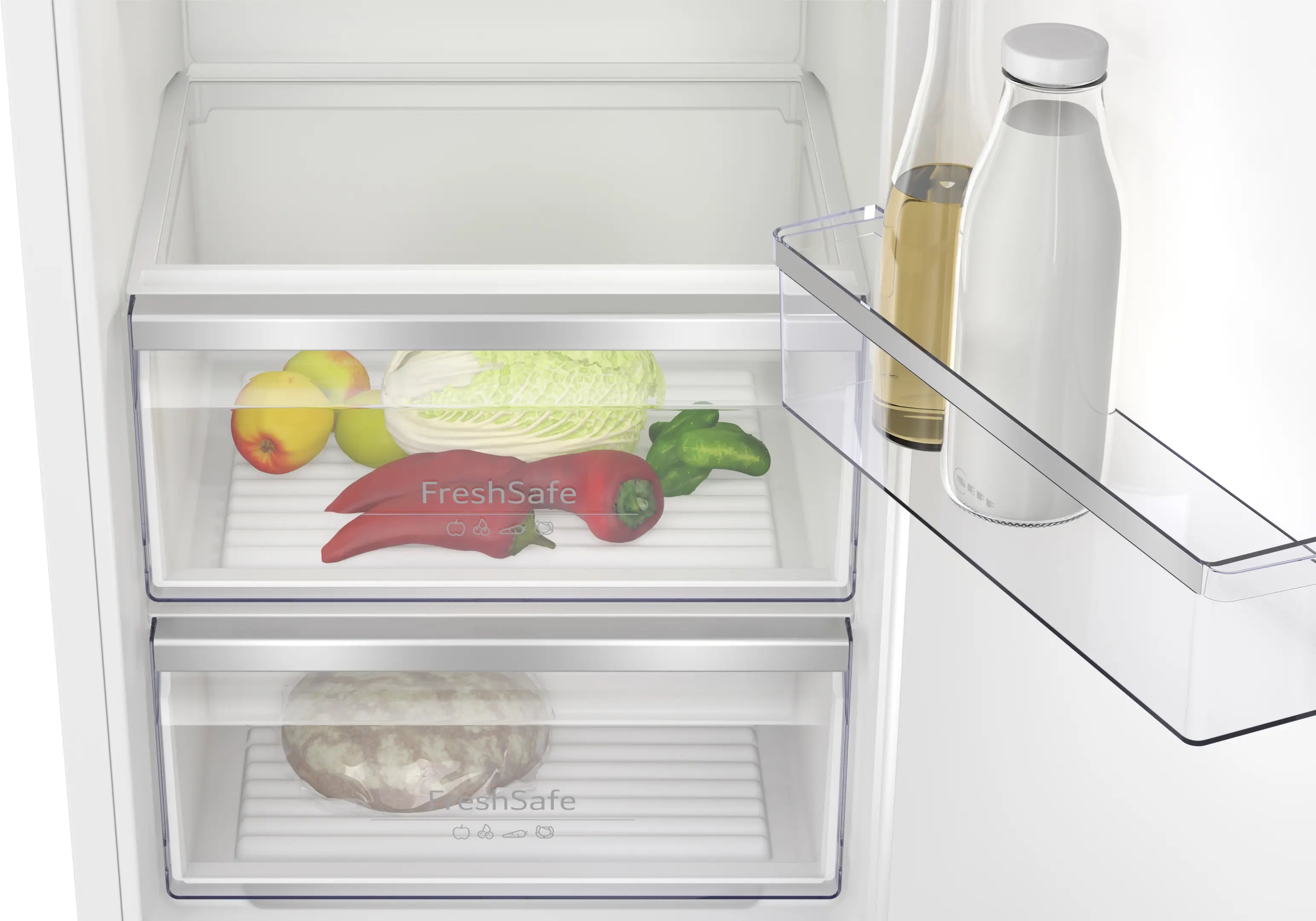 NEFF KI1812FE0G N50 built-in tall larder fridge, 177cm niche