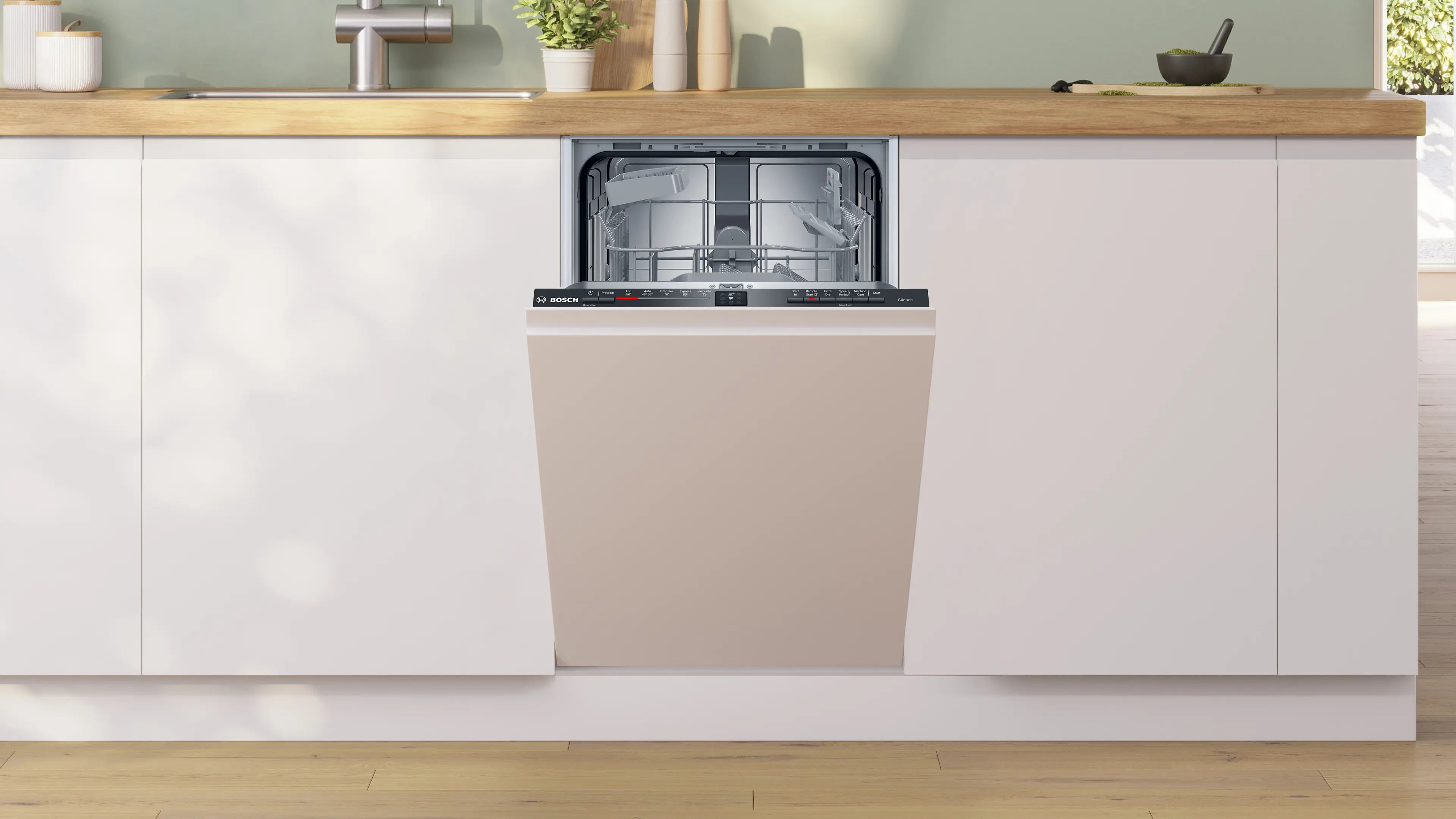 Bosch SPV2HKX42G Series 2 fully integrated 45cm slimline dishwasher