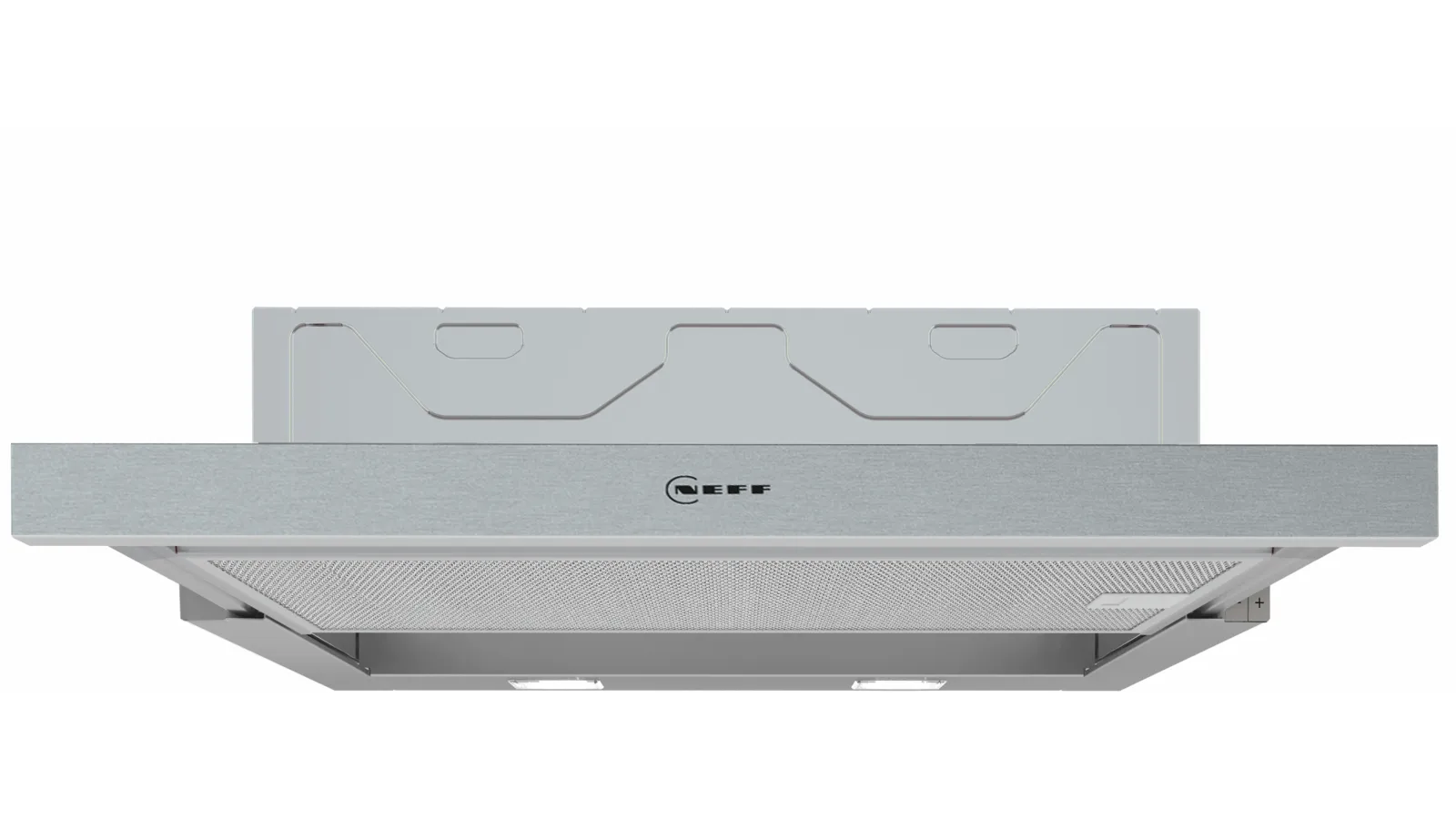 NEFF N 50 D46ED22N1B 60cm telescopic cooker hood in Silver Metallic