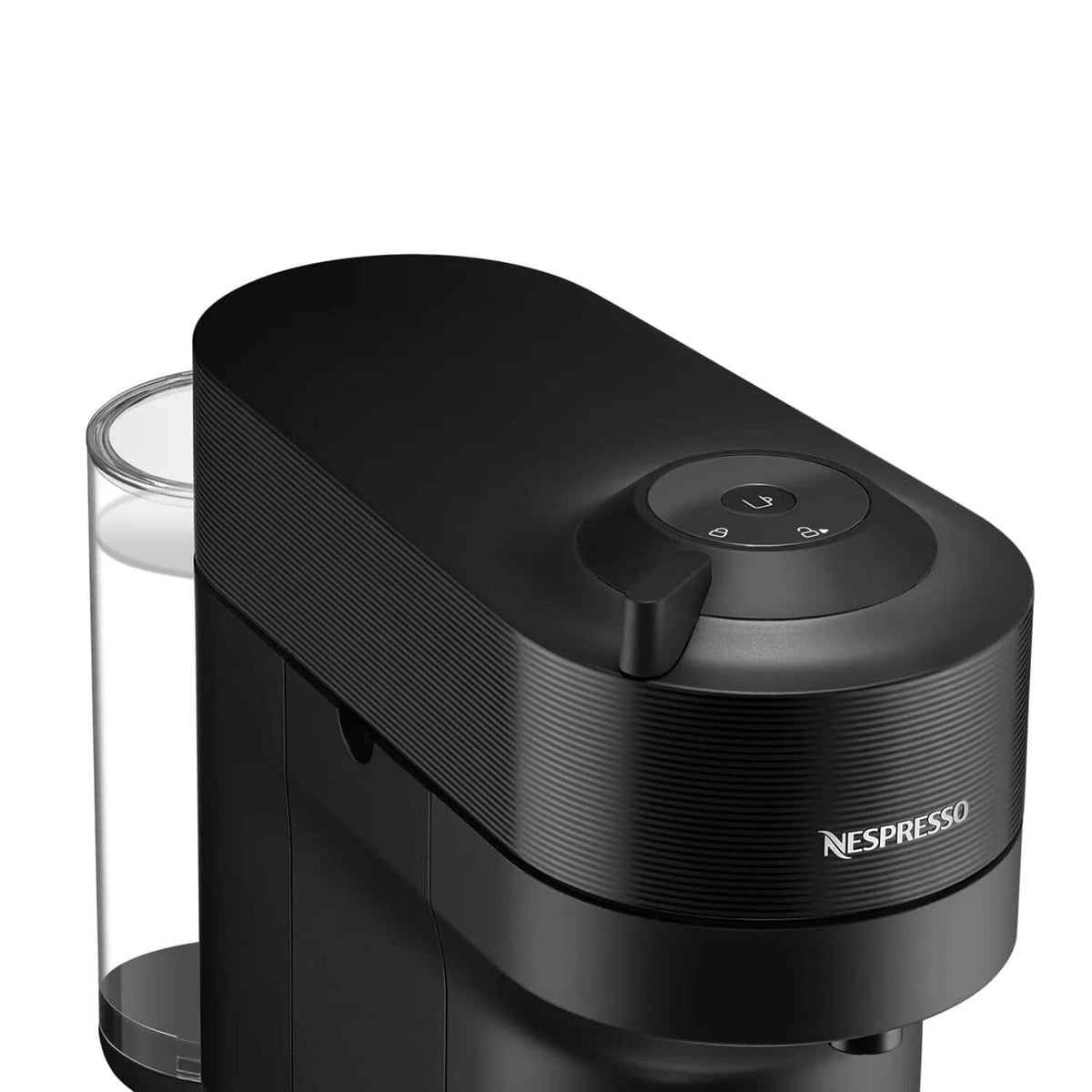 De'Longhi Nespresso Vertuo Pop with Aeroccino - Black - close-up