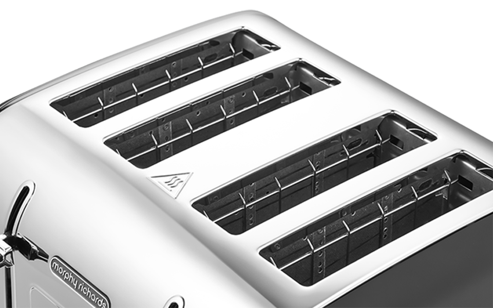 Morphy Richards Venture Toaster 4-Slice Black product image
