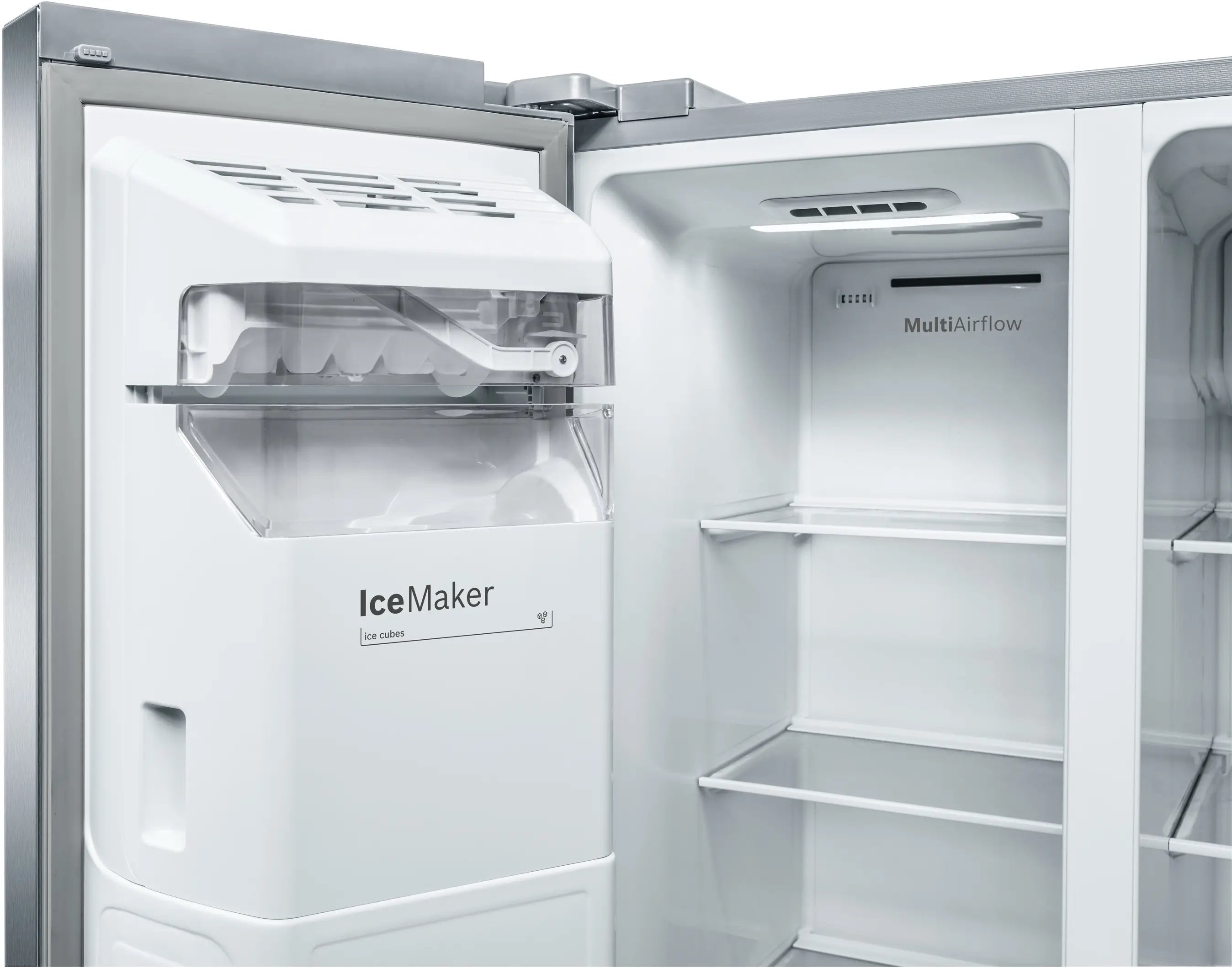 Bosch Series 6 KAD93AIERG American Side by Side Fridge Freezer in Stainless Steel