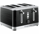 Russell Hobbs Inspire 4-Slice Toaster – Black | 24381