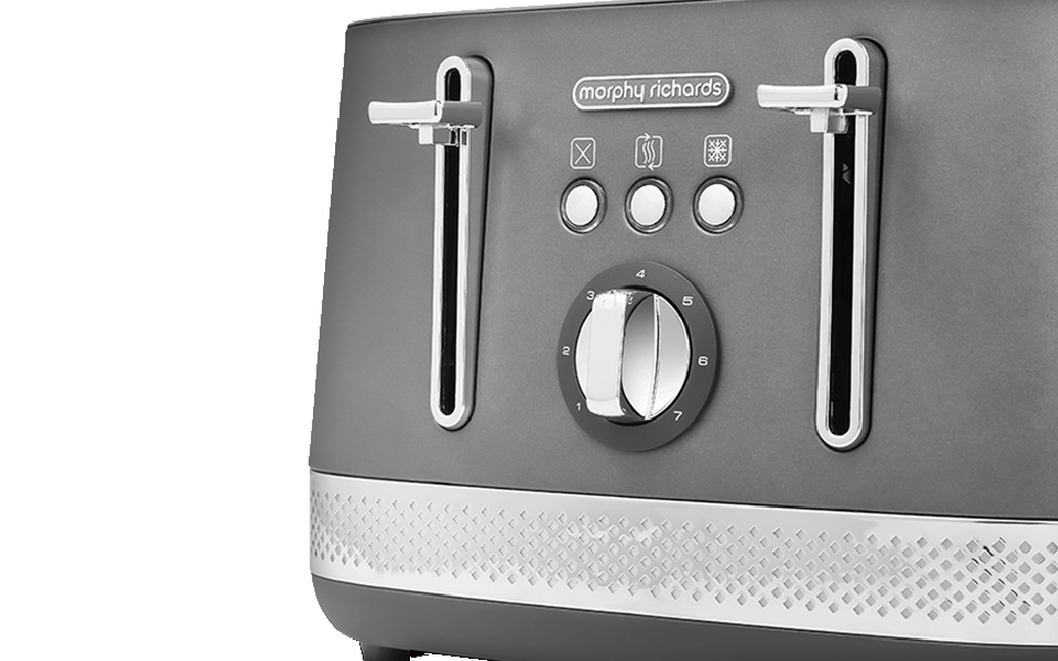 Morphy Richards Illumination Toaster 4-Slice Titanium product image