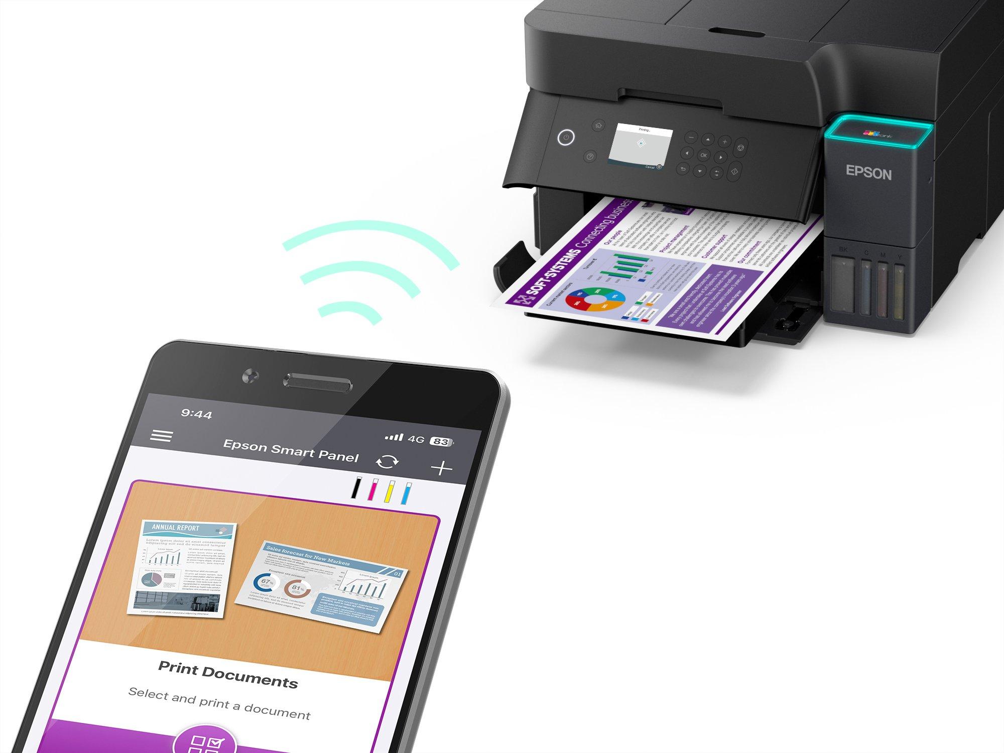Epson EcoTank ET-3950 Wireless All-in-One Printer | C11CL43401