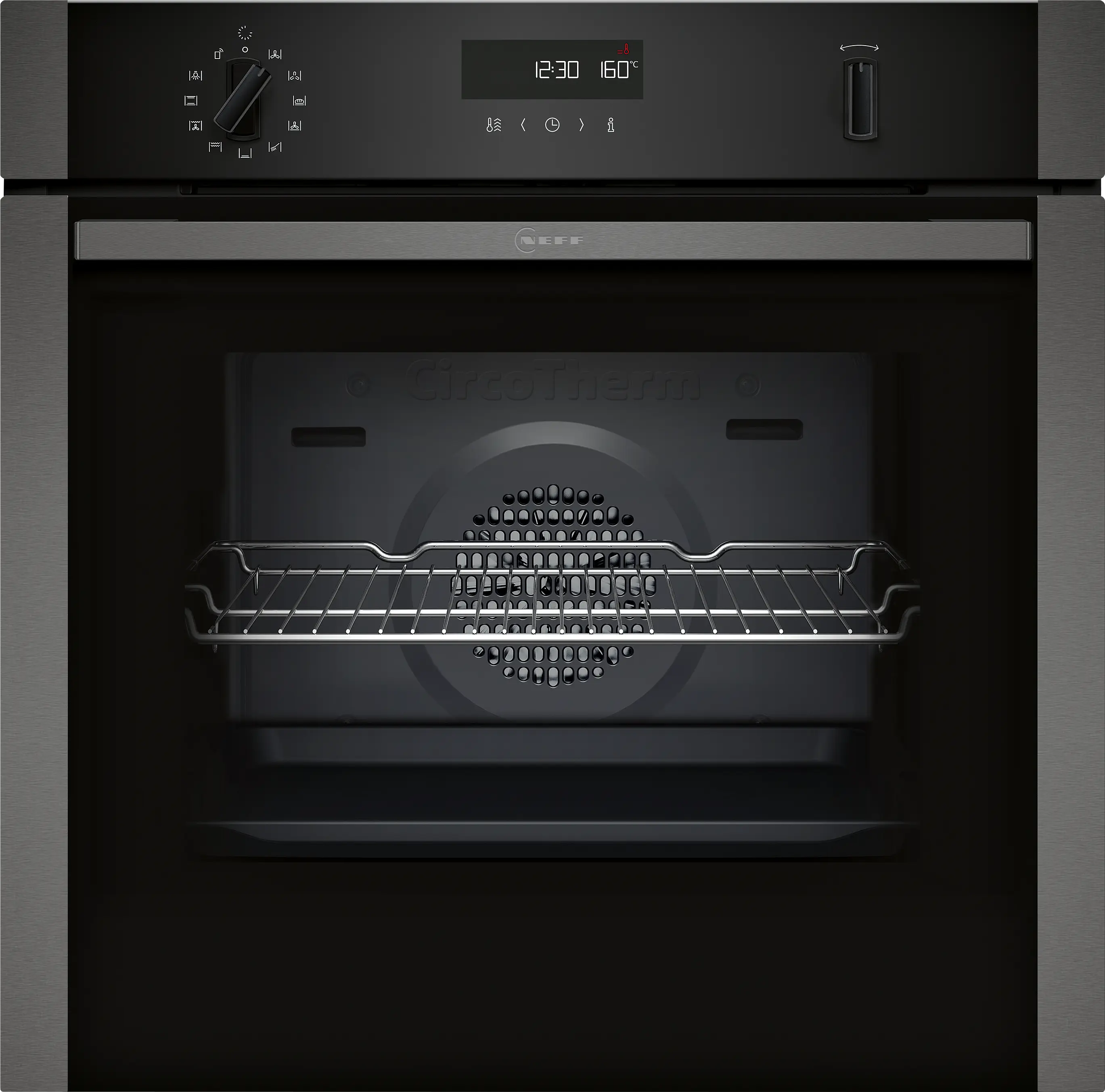 NEFF N50 built-in smart single oven B2ACH7AG7B in Graphite-Grey