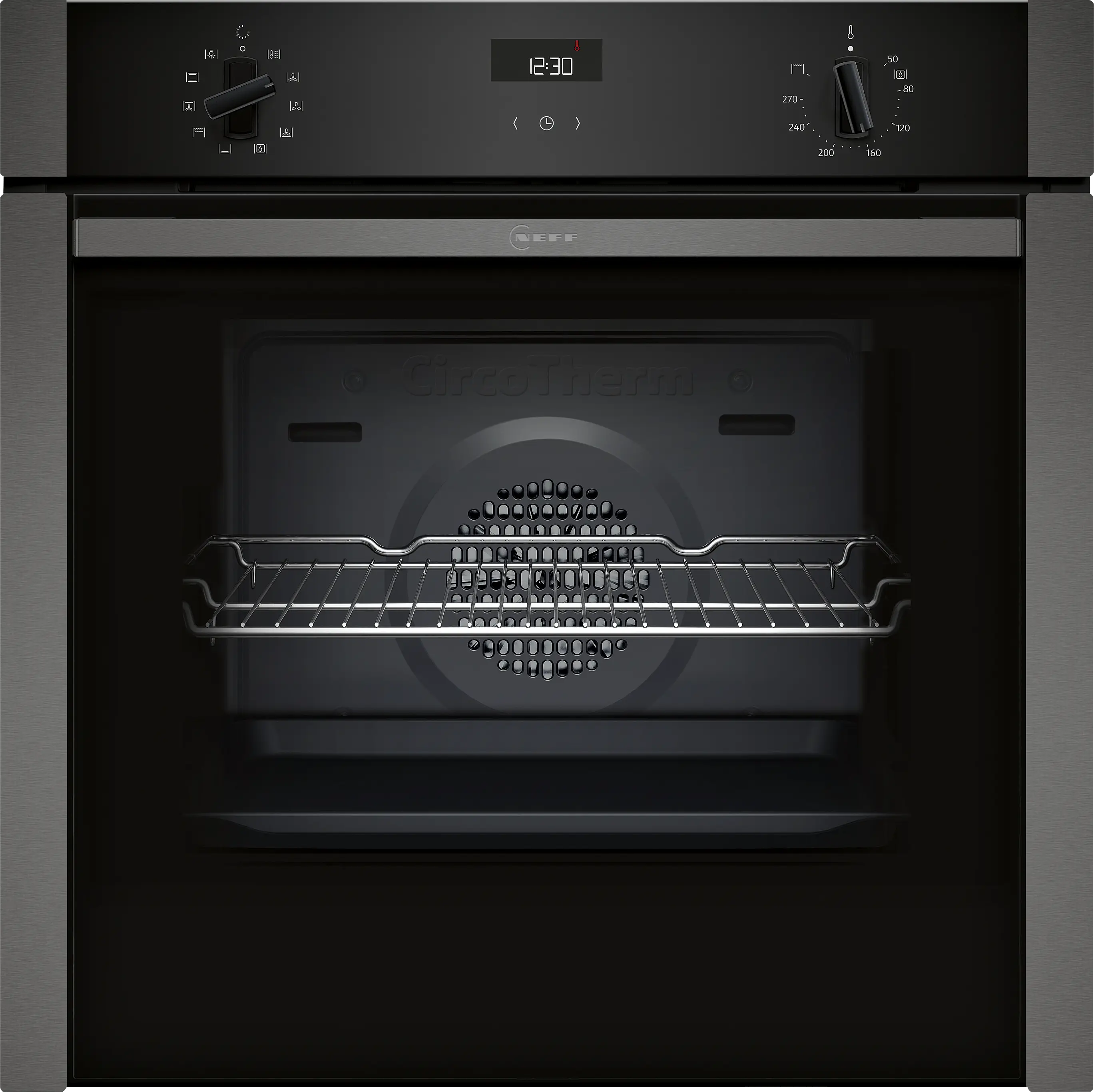 NEFF N50 Slide&Hide built-in single oven B3ACE4AG3B in Graphite-Grey