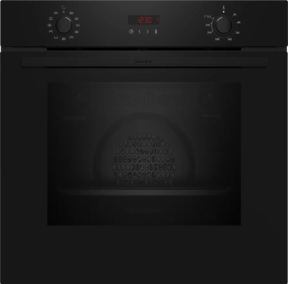 NEFF N 30 Built‑in Oven 60 x 60 cm Black | B2DCG7AK3B