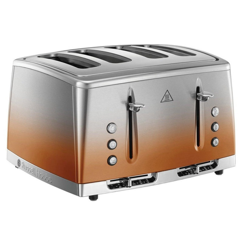 Russell Hobbs Eclipse Copper Sunset 2400W 4 Slice Toaster Copper Sunset | 25143