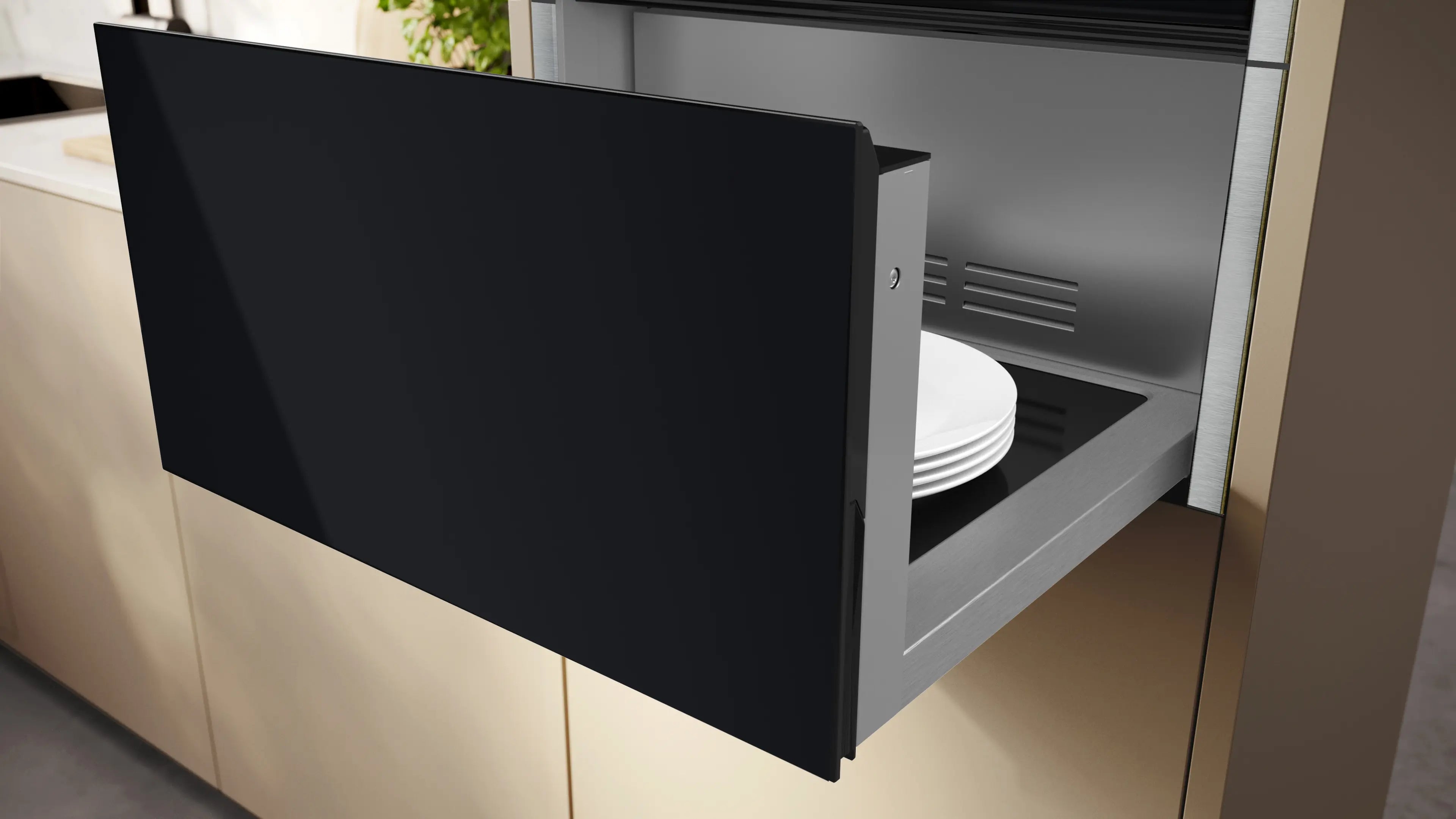 NEFF N34HA11N1B N70 built-in warming drawer in Stainless Steel