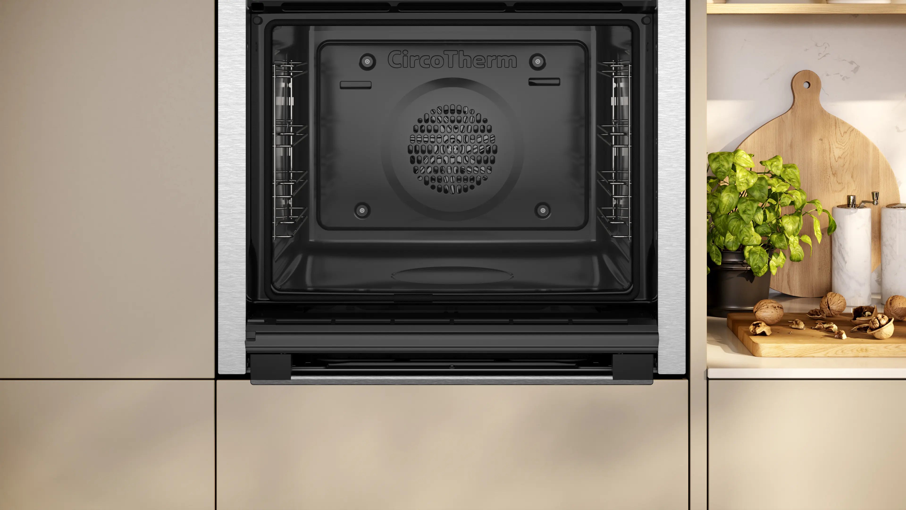 NEFF N50 B6ACH7AN7B Slide&Hide pyrolytic single oven in Stainless Steel