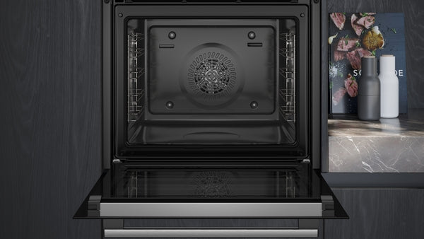 Siemens iQ500, Built-in oven, 60 x 60 cm, Stainless steel | HB578GBS7B