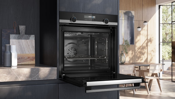 Siemens iQ500, Built-in oven, 60 x 60 cm, Stainless steel | HB578GBS7B