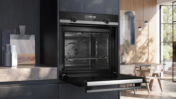 Siemens iQ500 Built‑In Single Oven – Stainless Steel | HB578GBS7B