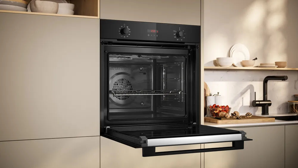 NEFF N 30 Built‑in Oven 60 x 60 cm Black | B2DCG7AK3B