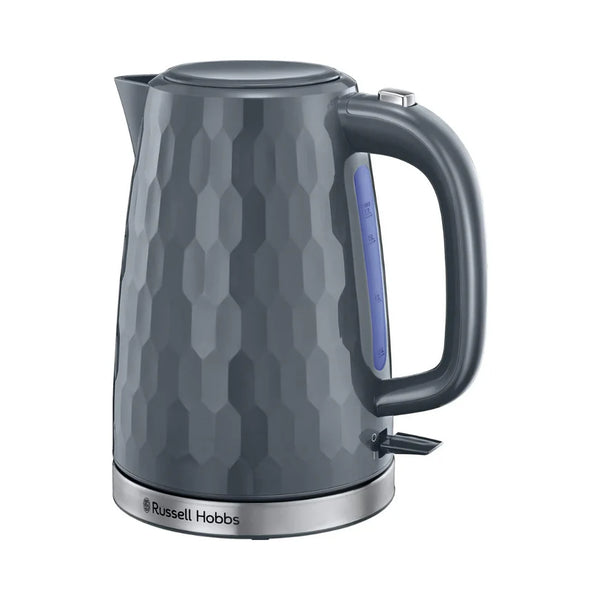 Russell Hobbs Honeycomb Electric 1.7L Cordless Kettle - Grey | 26053