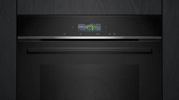 Siemens iQ700, Built-in oven, 60 x 60 cm, Black | HB772G1B1B