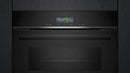 Siemens iQ700 Built‑In Compact Oven with Microwave Function – Black | CM724G1B1B