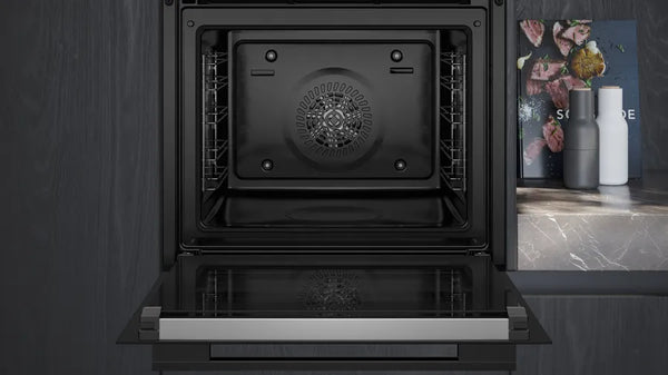 Siemens iQ700, Built-in oven, 60 x 60 cm, Black | HB772G1B1B